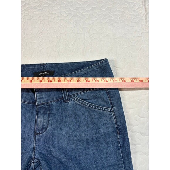 Daisy Fuentes Blue Dream Denim Flare/Bootcut Jeans size 10p - Picture 8 of 8